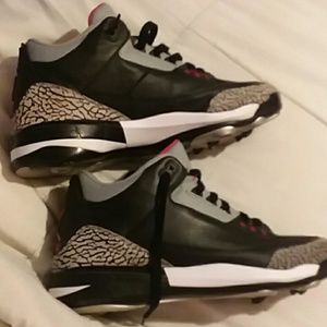 Retro air jordan 3 cleats
